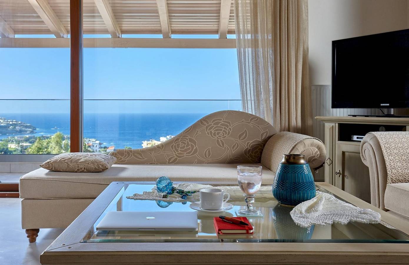 Villa für 8 Personen mit Pool in Lygaria, Achlada