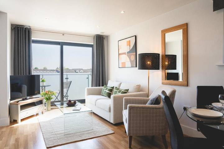 Apartamento para 2 personas, con balcón en Cambridge