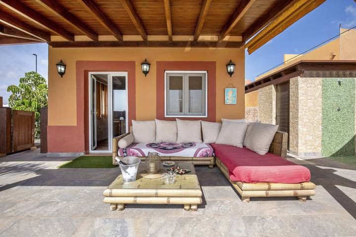 Chalet para 10 personas, con jardín, Se admiten mascotas en Fuerteventura - 4