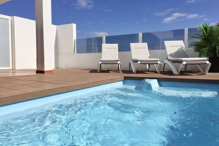 Casa de vacaciones para 6 personas, con jardín además de balcón y piscina - 1
