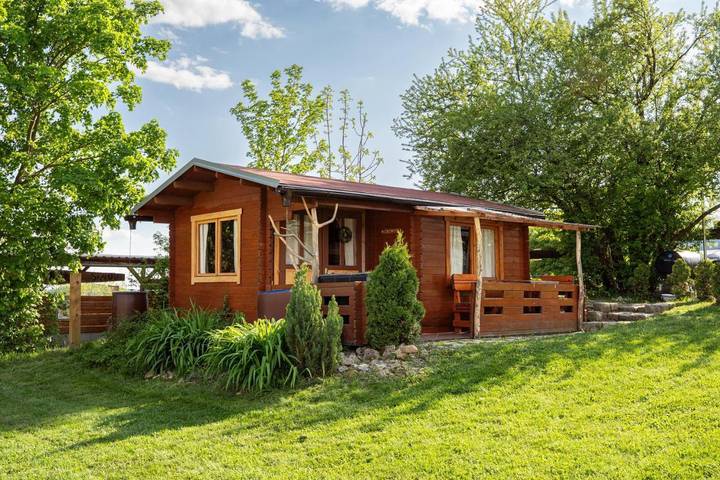 Domek letniskowy dla 6 osób, z Taras i Ogród oraz Sauna i Widok w Czechy