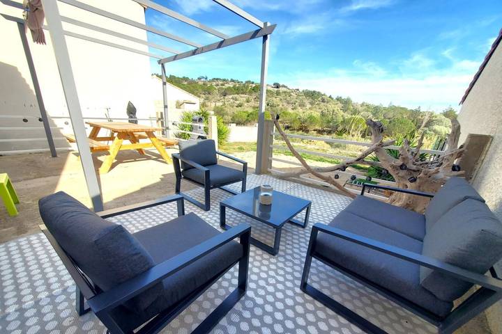 Gîte pour 6 personnes, avec jardin à La Palme - 3