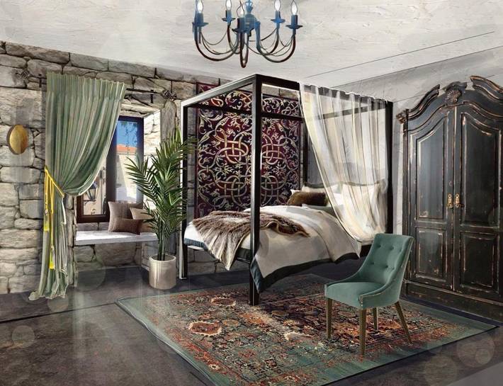 Apartament wakacyjny dla 2 osób, z widok w Kotor