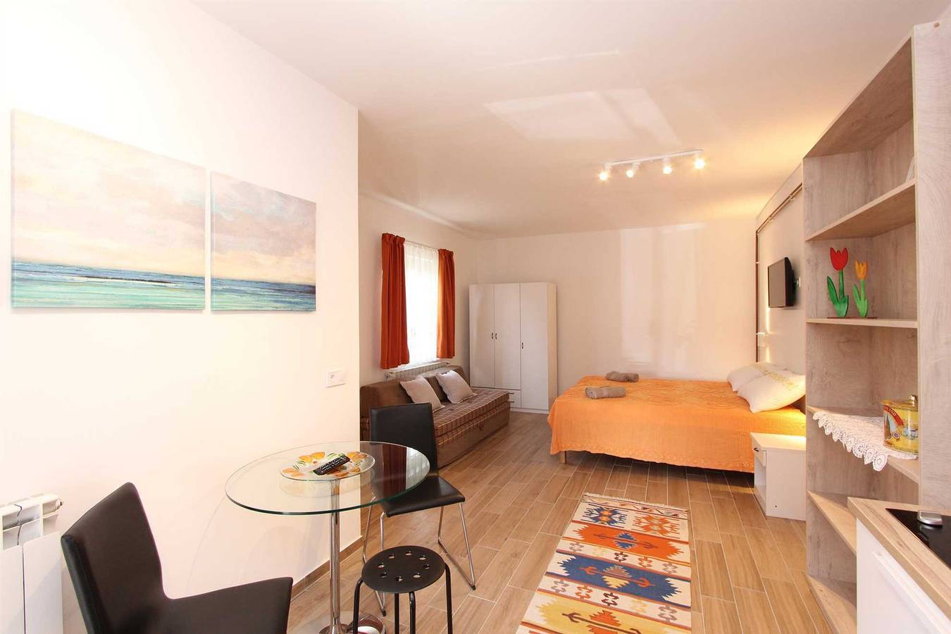 Gehele studio, Cocaletto Comfort Studio (Novi) in Rovinj, Rovinj en omgeving