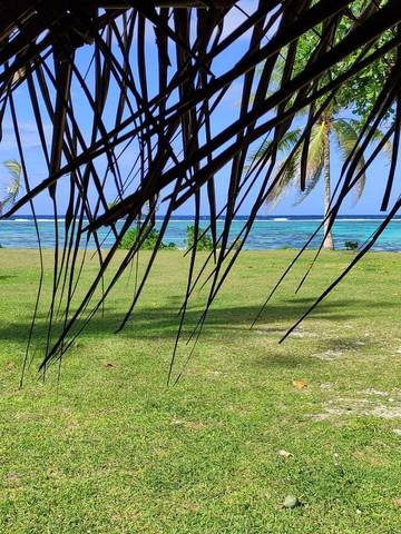 Maison d’hôte pour 2 personnes, avec jardin ainsi que vue et terrasse dans Huahine