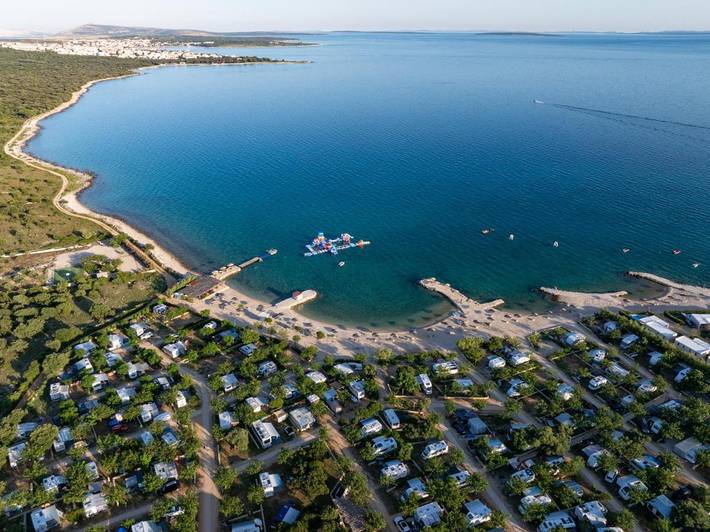 Camping für 4 Personen, mit Garten und Ausblick auf Pag - 2