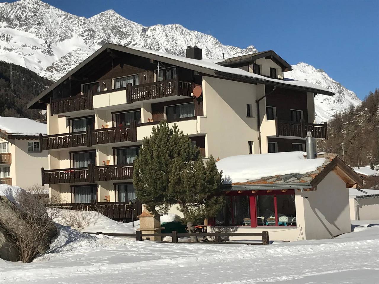 Ganze Wohnung, Haus Azur in Saas-Almagell, Walliser Alpen