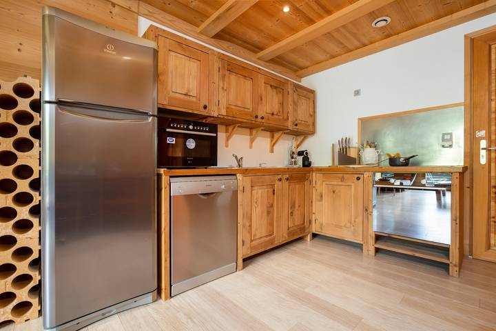 Ganze Wohnung, Apt La Sauvageonne in Servoz Balcony & Mountain views in Servoz, Region Bonneville