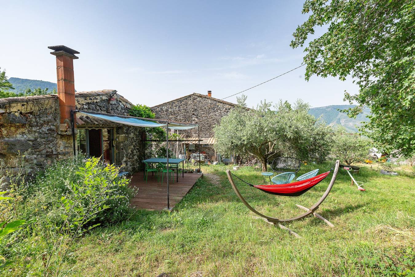 Holiday Home 'La Laiterie' with Shared Pool, Balcony and Wi-Fi in Saint-Martin-sur-Lavezon, Privas