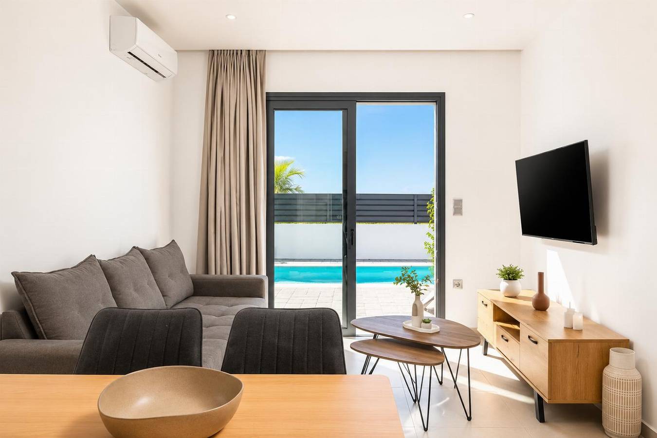 Villa für 4 Personen mit Garten in Rhodos