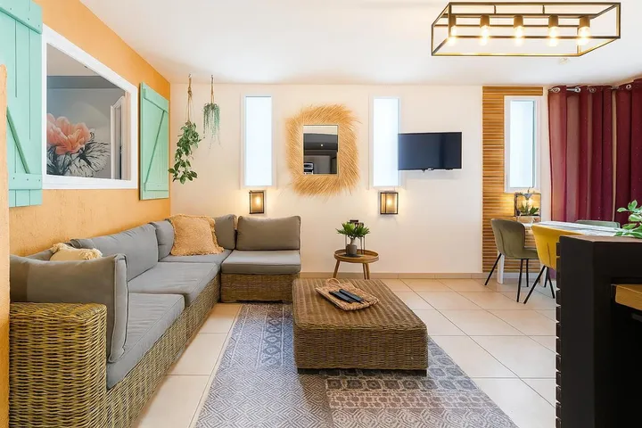 Ferienwohnung für 4 Personen, mit Ausblick und Terrasse - 1
