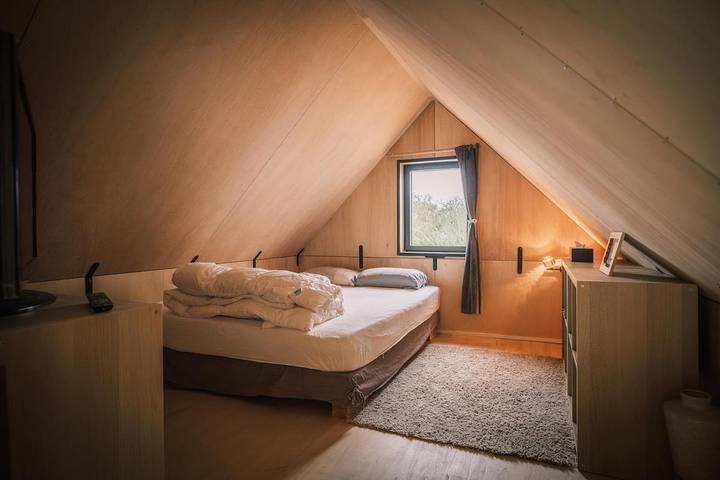 Location de vacances pour 3 personnes, avec jardin ainsi que vue et terrasse à Allaire - 4