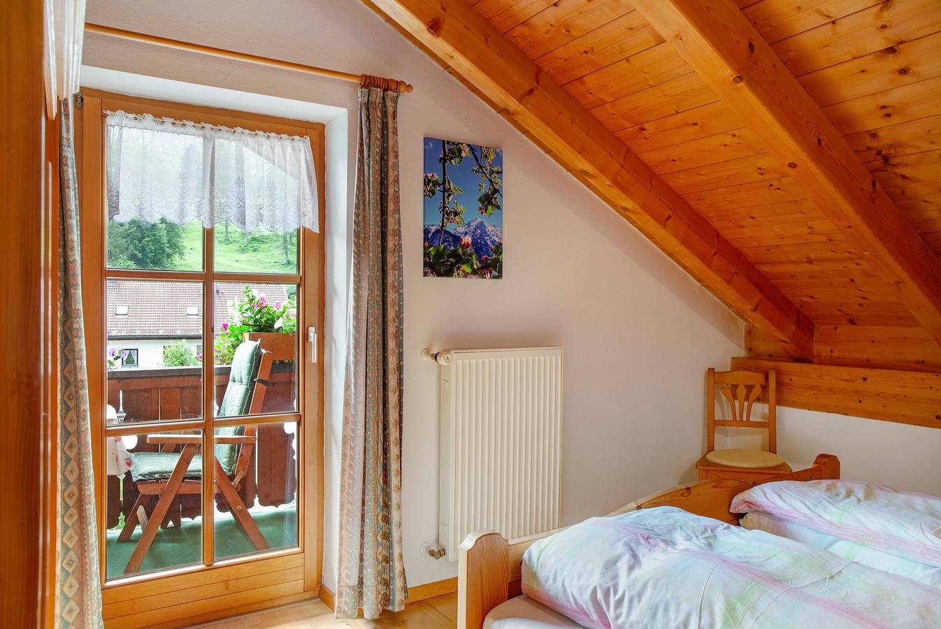Appartement 'Waxenstein' met uitzicht op de bergen, balkon en Wi-Fi, foto 6