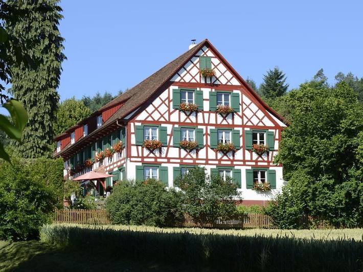 Ferienhaus für 2 Personen, mit Balkon und Garten sowie Sauna