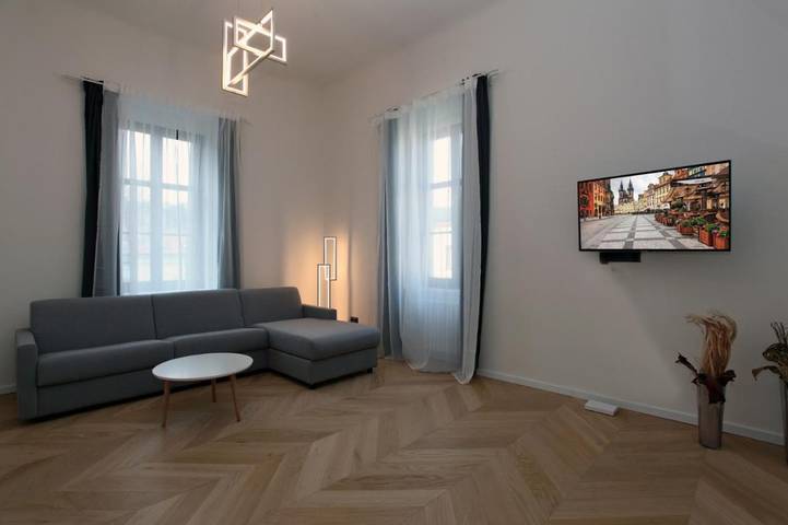 Vakantieappartement voor 4 personen, met terras en whirlpool in Praag