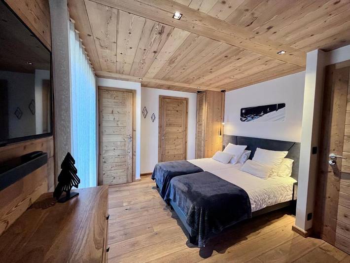 Chambre d’hôte pour 2 personnes, avec terrasse ainsi que sauna et vue à Les Gets - 4