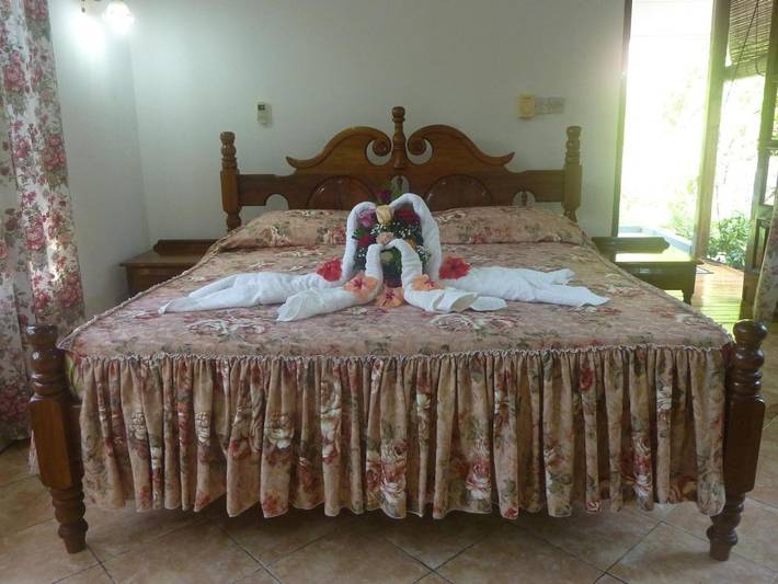 Chambre d’hôte pour 3 personnes, avec terrasse ainsi que jardin et vue aux Seychelles - 2