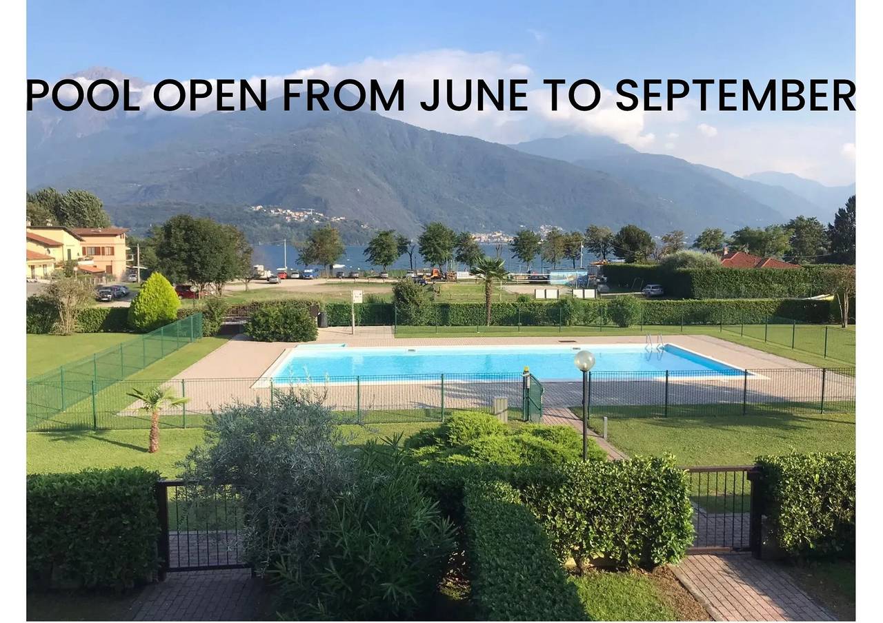 Ganze Wohnung, Ferienwohnung 'Casa Vacanze Vigna Del Lago' mit Blick auf den See, Gemeinschaftspool und Wlan in Dongo, Comer See