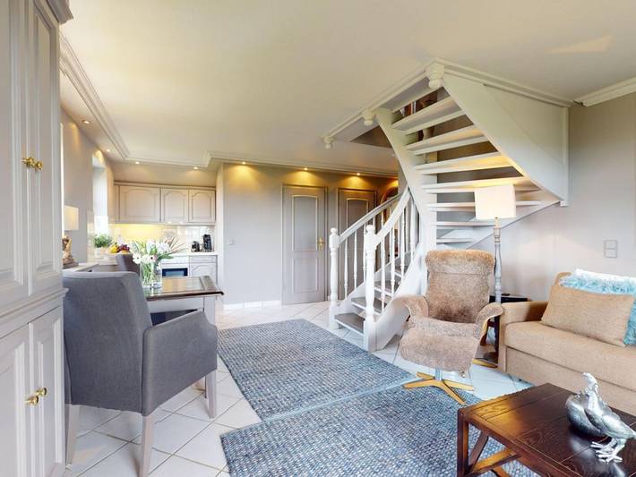 Ganze Ferienwohnung, Biike - Gemütliche Maisonettewohnung mit Blick aufs Morsumer Watt in ruhiger Lage. in Sylt-Ost, Sylt (Gemeinde)