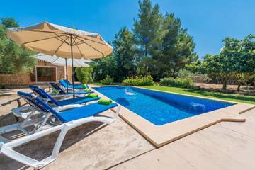 Villa in Manacor, East Majorca für 6 