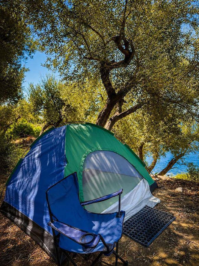 Blue Camping in Borsh, Vlorë in Albanien
