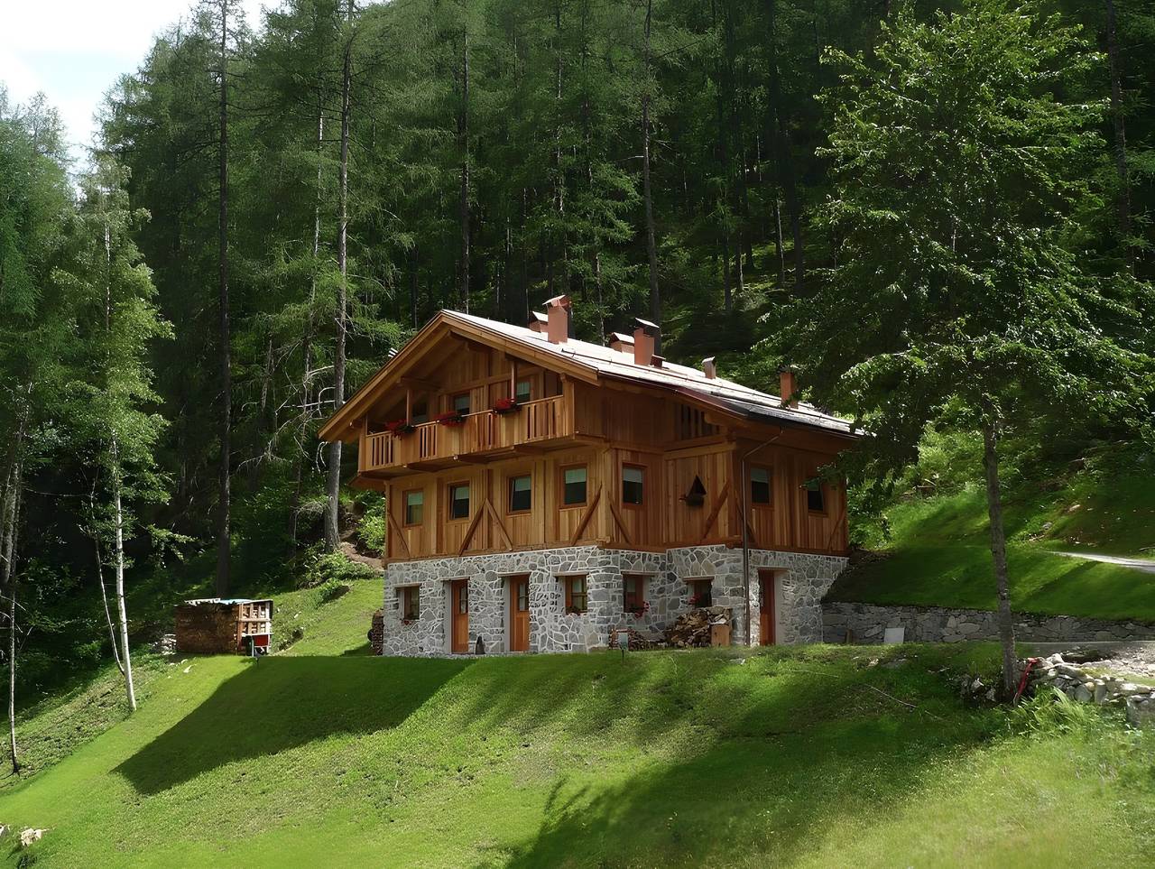 Ganze Wohnung, Mas De La Bolp – Berghütte in Trentino in San Bernardo (Rabbi), Rabbi