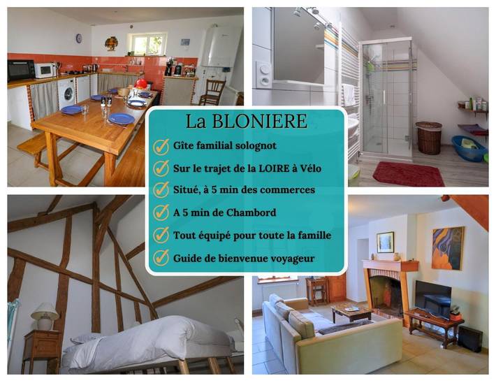Location de vacances pour 6 personnes, avec jardin à Huisseau-sur-Cosson - 2