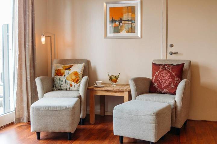 Apartmenthotel für 2 Personen, mit Terrasse und Garten in Solund