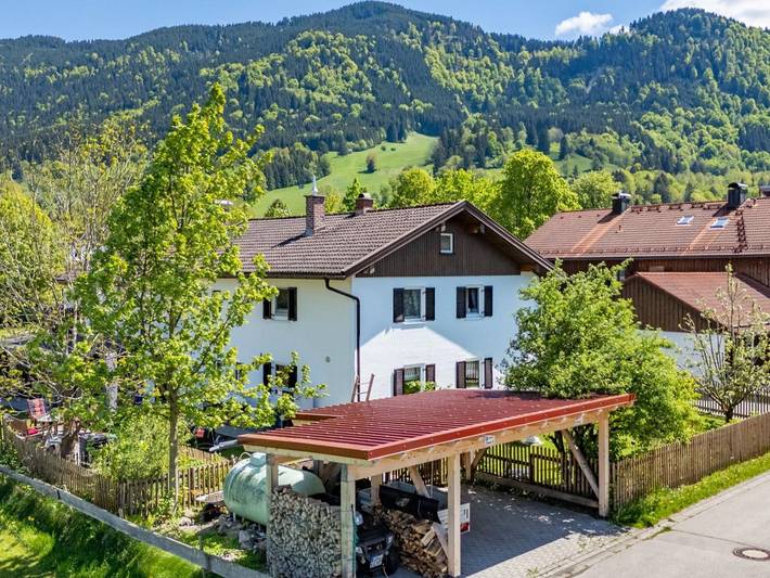 Ferienwohnung für 4 Personen, mit Garten, kinderfreundlich in Halblech - 3