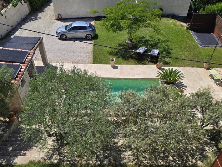 Maison de campagne pour 4 personnes, avec piscine ainsi que jardin et vue à Caromb - 3