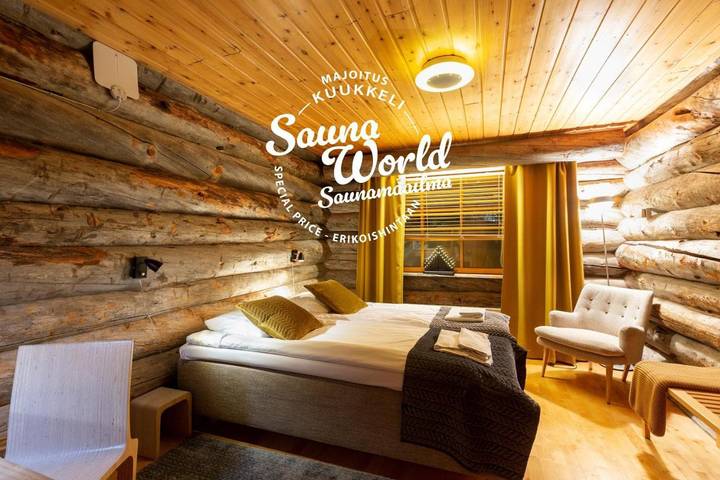 Maison d’hôte pour 2 personnes, avec terrasse et sauna en Finlande