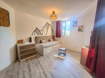 Gîte pour 2 personnes, avec vue et balcon à Abriès