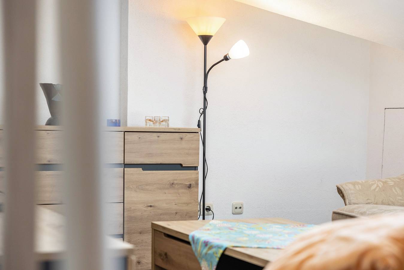Apartamento entero, Apartamento 'Luna' con vistas a la montaña, Wi-Fi y aire acondicionado in Bindlach, Frankenalb