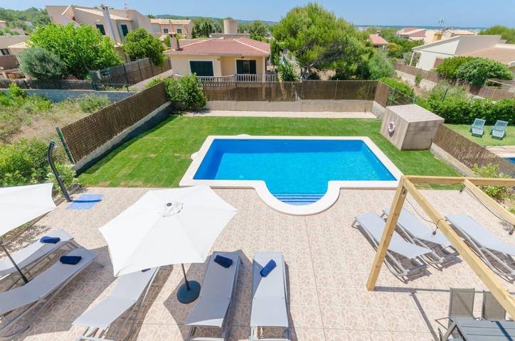 Dones D'Aigua 11 - Ferienhaus mit Meerblick in Urb. S'Estanyol (Colonia de Sant Pere). Wifi gratis in Colònia de Sant Pere, Artà