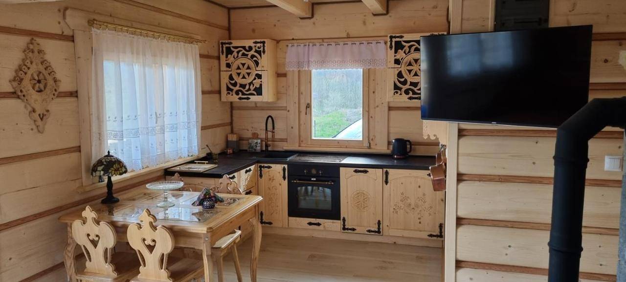 Góralski Dom z pięknymi widokami na góry in Sosnówka, Sudety (Polska)