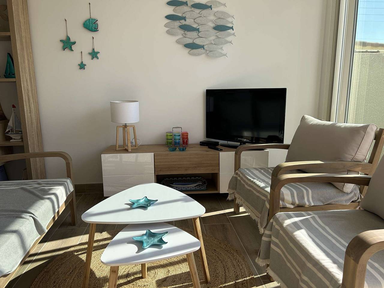 Appartement entier, Appartement T2 avec Cabine, Terrasse et Climatisation à Saint Pierre la Mer in Saint Pierre la Mer, Fleury