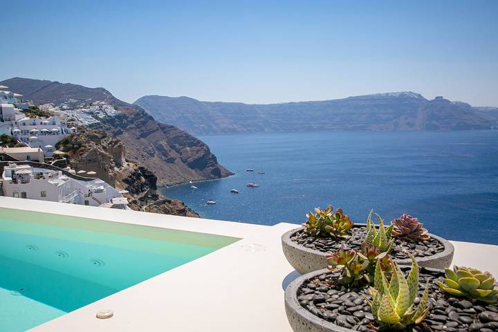 Location de vacances pour 4 personnes, avec jacuzzi et terrasse à Oia - 4