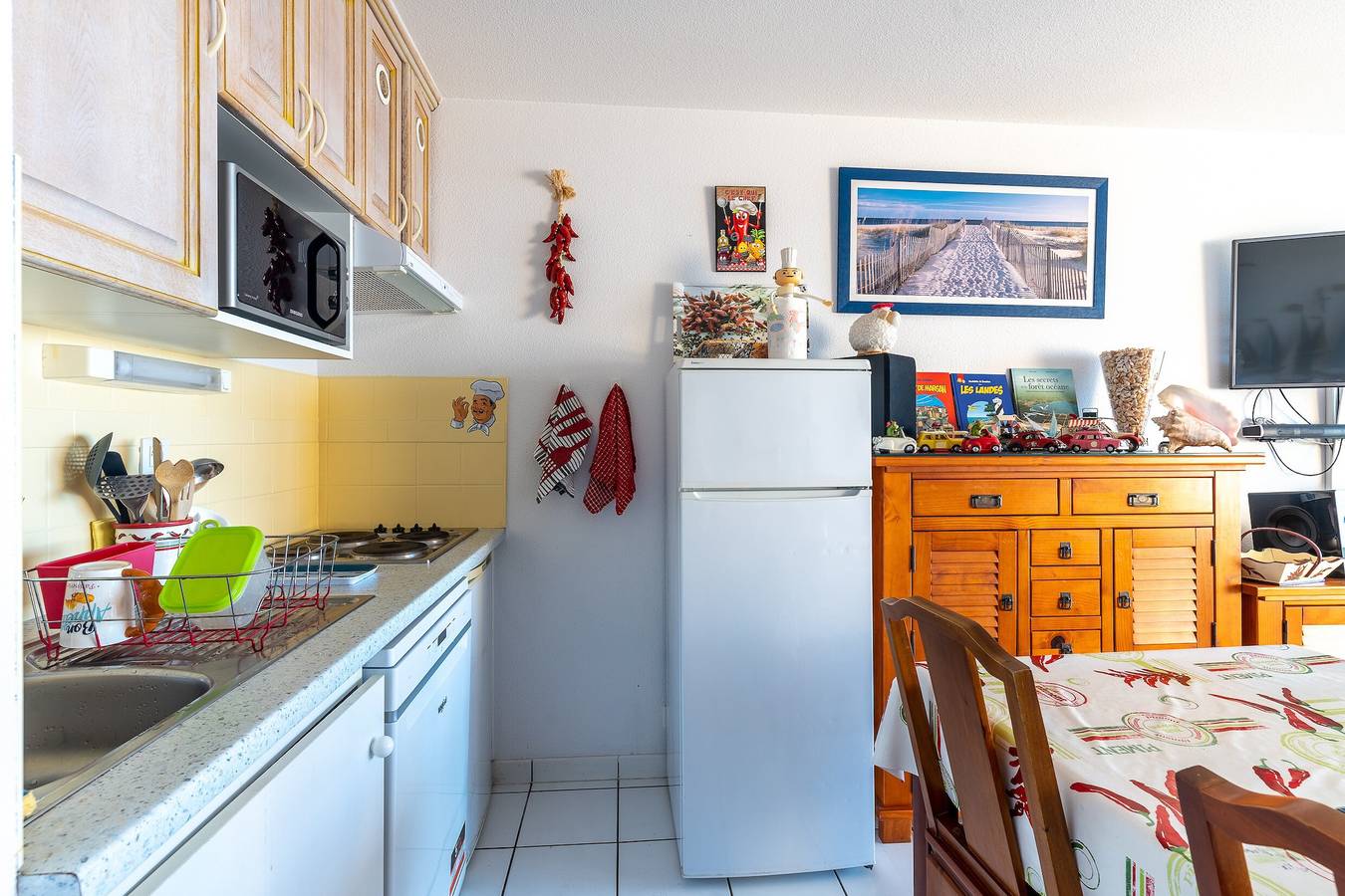 Appartement "Didier" met zeezicht, terras & Wi-Fi, foto 8