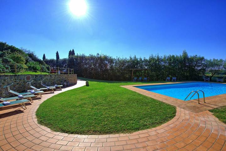 Villa pour 8 personnes avec balcon in Certaldo, Chianti
