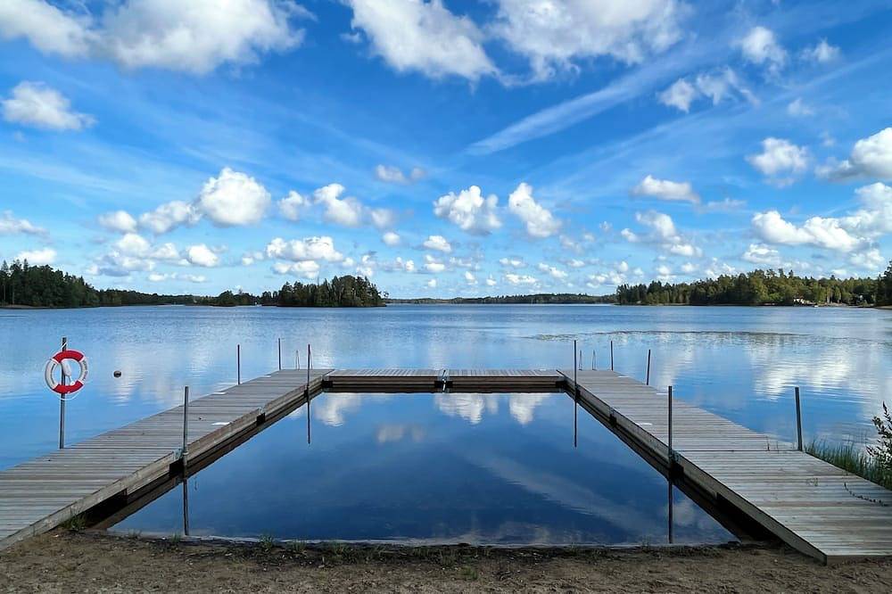 Småland-Idylle 300 m zum See – Terrasse & Ruhe in Ryd, Kronoberg