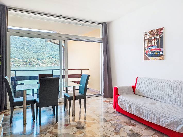 Ferienwohnung für 4 Personen, mit Balkon und Seeblick in Luganer See (Lombardei) - 2