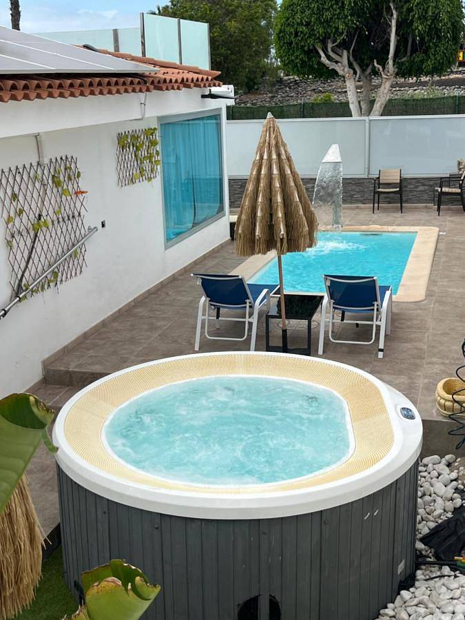 Chalet para 6 personas, con jardín además de vistas y piscina, Se admiten mascotas en Gran Canaria - 4