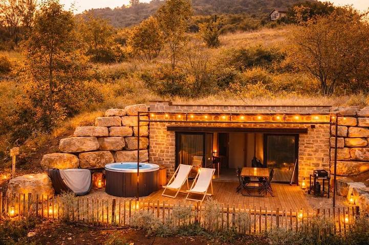 Maison de vacances pour 4 personnes, avec jardin et jacuzzi - 1