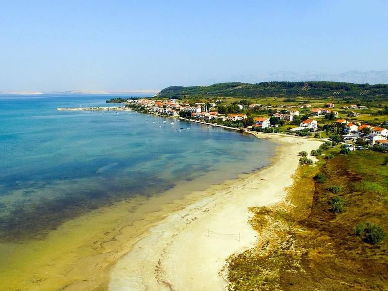 Ganze Wohnung, Wohnung "Wohnung A2" direkt am Strand in Ljubač (Dalmatien), Zadar