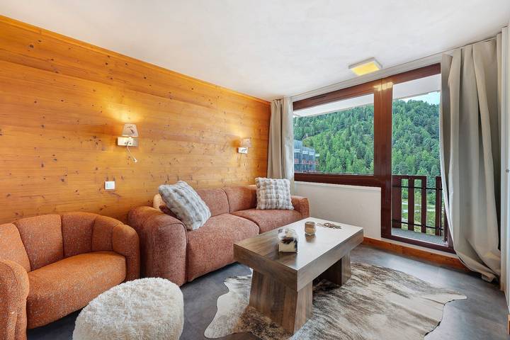 Appartement entier, Appartement « Bellecôte » avec vue montagne et balcon in La Plagne, La Plagne-Tarentaise