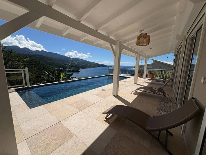 Location de vacances pour 4 personnes, avec jardin ainsi que piscine et vue dans Plage de Malendure - 3