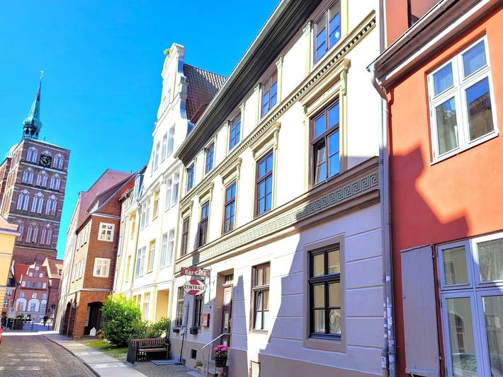 Ferienwohnung für 4 Personen, mit Garten, mit Haustier in Stralsund