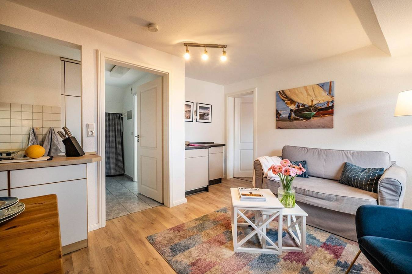 Ganze Wohnung, Ferienwohnung für 2 Personen in der Fußgängerzone in Hafen Büsum, Büsum