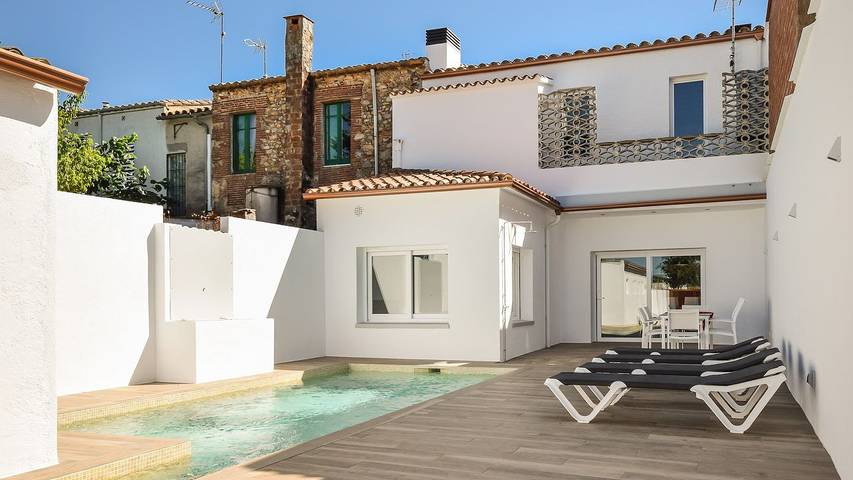 Casa de vacaciones para 6 personas, con terraza y piscina - 1
