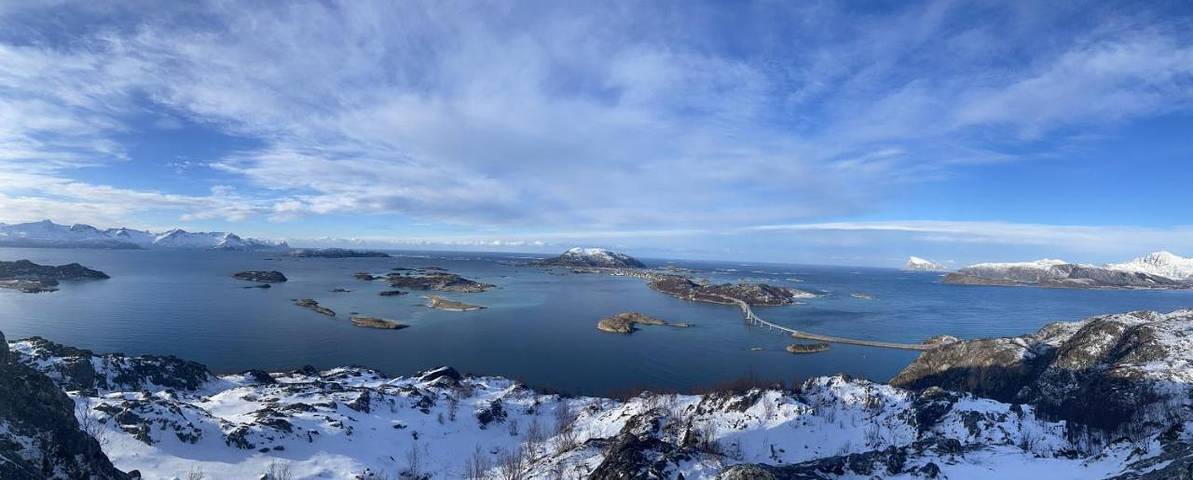 Location de vacances pour 6 personnes, avec jardin ainsi que terrasse et vue dans Tromsø - 3